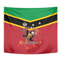 St Kitts and Nevis 42nd Independence Day Tapestry Country Above Self - Wonder Print Shop