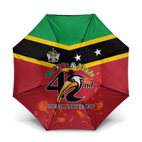 St Kitts and Nevis 42nd Independence Day Umbrella Country Above Self - Wonder Print Shop