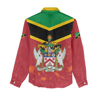 St Kitts and Nevis 42nd Independence Day Women Casual Shirt Country Above Self LT01
