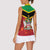 St Kitts and Nevis 42nd Independence Day Women Sleeveless Polo Shirt Country Above Self LT01