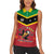 St Kitts and Nevis 42nd Independence Day Women Sleeveless Polo Shirt Country Above Self LT01