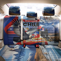 Chile Independence Day 18th September Back Car Seat Cover Andean Condor Flying - Wonder Print Shop
