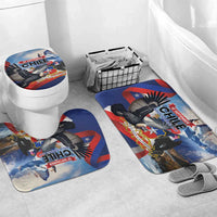 Chile Independence Day 18th September Bathroom Set Andean Condor Flying - Wonder Print Shop
