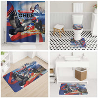 Chile Independence Day 18th September Bathroom Set Andean Condor Flying - Wonder Print Shop