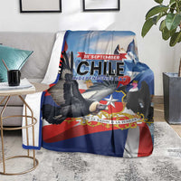 Chile Independence Day 18th September Blanket Andean Condor Flying - Wonder Print Shop