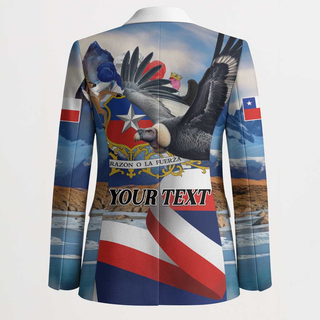Personalized Chile Independence Day 18th September Blazer Andean Condor Flying - Wonder Print Shop
