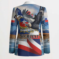 Personalized Chile Independence Day 18th September Blazer Andean Condor Flying - Wonder Print Shop