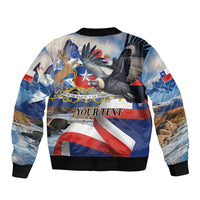 Personalized Chile Independence Day 18th September Bomber Jacket Andean Condor Flying - Wonder Print Shop