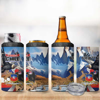 Personalized Chile Independence Day 18th September 4 in 1 Can Cooler Tumbler Andean Condor Flying - Wonder Print Shop