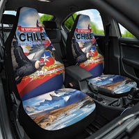 Chile Independence Day 18th September Car Seat Cover Andean Condor Flying - Wonder Print Shop