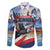 Personalized Chile Independence Day 18th September Family Matching Long Sleeve Bodycon Dress and Hawaiian Shirt Andean Condor Flying - Wonder Print Shop
