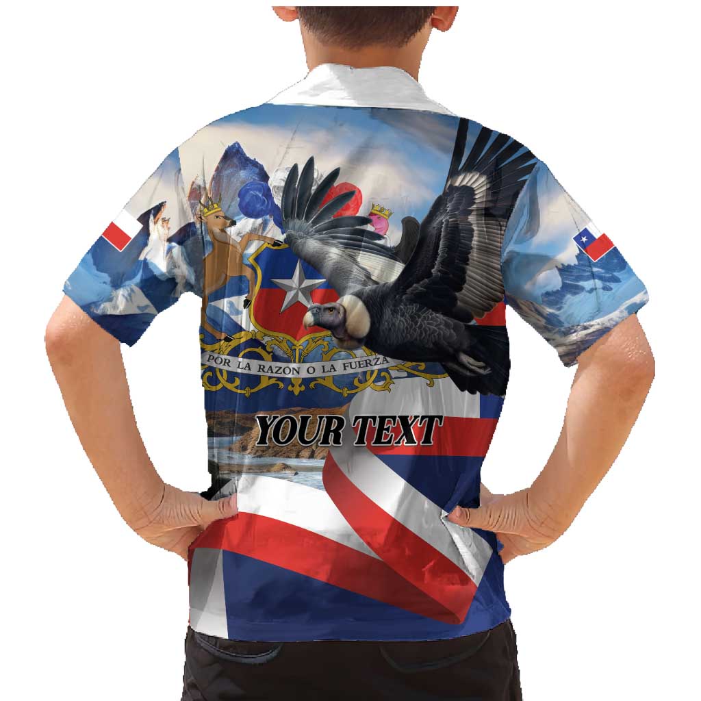 Personalized Chile Independence Day 18th September Family Matching Mermaid Dress and Hawaiian Shirt Andean Condor Flying - Wonder Print Shop