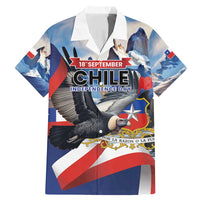 Personalized Chile Independence Day 18th September Family Matching Mermaid Dress and Hawaiian Shirt Andean Condor Flying - Wonder Print Shop