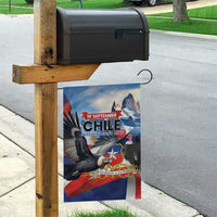 Chile Independence Day 18th September Garden Flag Andean Condor Flying - Wonder Print Shop