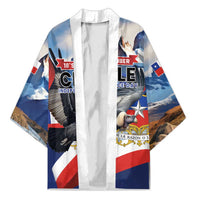 Personalized Chile Independence Day 18th September Kimono Andean Condor Flying - Wonder Print Shop