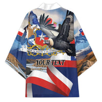 Personalized Chile Independence Day 18th September Kimono Andean Condor Flying - Wonder Print Shop
