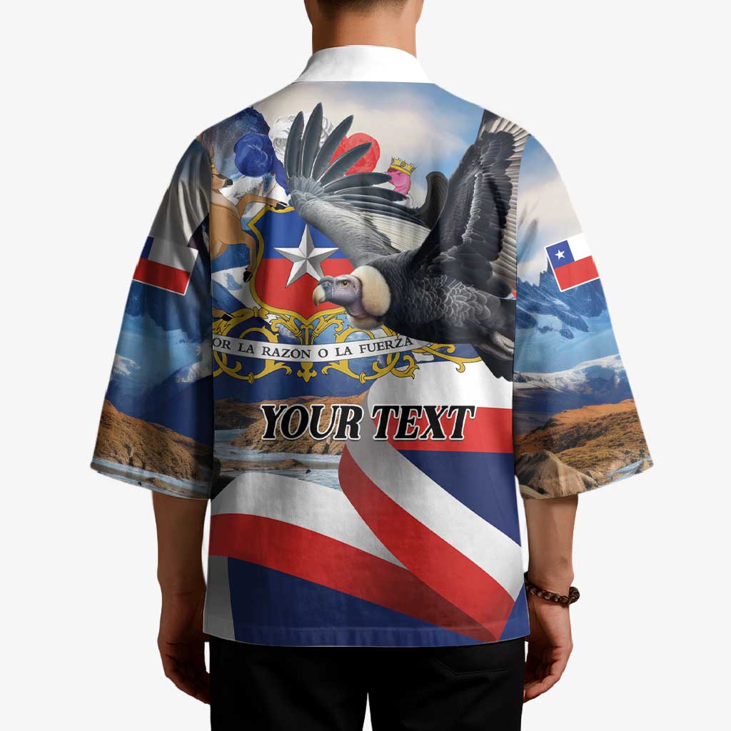 Personalized Chile Independence Day 18th September Kimono Andean Condor Flying - Wonder Print Shop