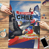 Chile Independence Day 18th September Puzzle Andean Condor Flying - Wonder Print Shop