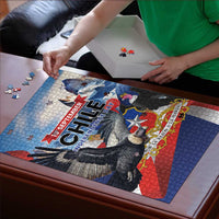 Chile Independence Day 18th September Puzzle Andean Condor Flying - Wonder Print Shop