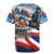 Personalized Chile Independence Day 18th September Rugby Jersey Andean Condor Flying - Wonder Print Shop