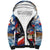 Personalized Chile Independence Day 18th September Sherpa Hoodie Andean Condor Flying - Wonder Print Shop