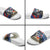 Chile Independence Day 18th September Slide Sandals Andean Condor Flying - Wonder Print Shop