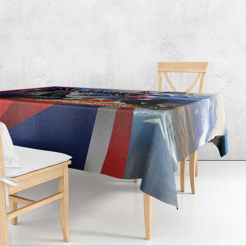 Chile Independence Day 18th September Tablecloth Andean Condor Flying - Wonder Print Shop