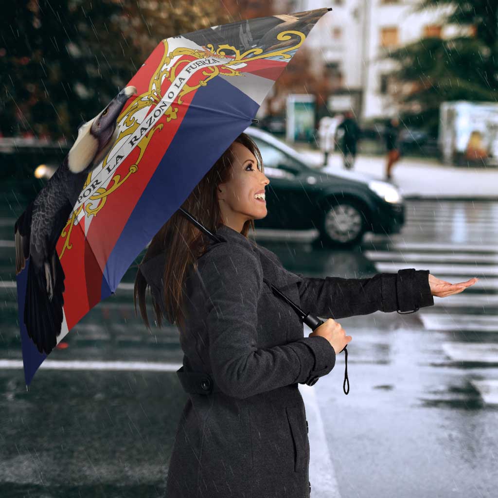 Chile Independence Day 18th September Umbrella Andean Condor Flying - Wonder Print Shop