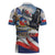 Personalized Chile Independence Day 18th September Zipper Polo Shirt Andean Condor Flying - Wonder Print Shop