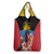 Antigua and Barbuda Grocery Bag Magnificent Frigatebird Hibiscus