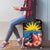 Antigua and Barbuda Luggage Cover Magnificent Frigatebird Hibiscus - Wonder Print Shop