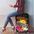 Antigua and Barbuda Luggage Cover Fallow Deer Tropical Bouquet - Wonder Print Shop