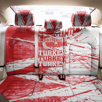 Turkey Back Car Seat Cover Turkiye Map Unique Grunge - Wonder Print Shop
