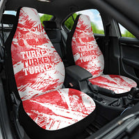 Turkey Car Seat Cover Turkiye Map Unique Grunge - Wonder Print Shop