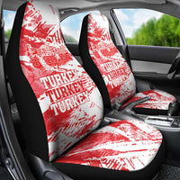 Turkey Car Seat Cover Turkiye Map Unique Grunge - Wonder Print Shop
