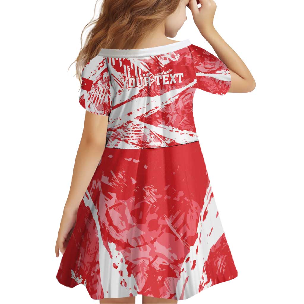 Personalised Turkey Family Matching Summer Maxi Dress and Hawaiian Shirt Turkiye Map Unique Grunge - Wonder Print Shop