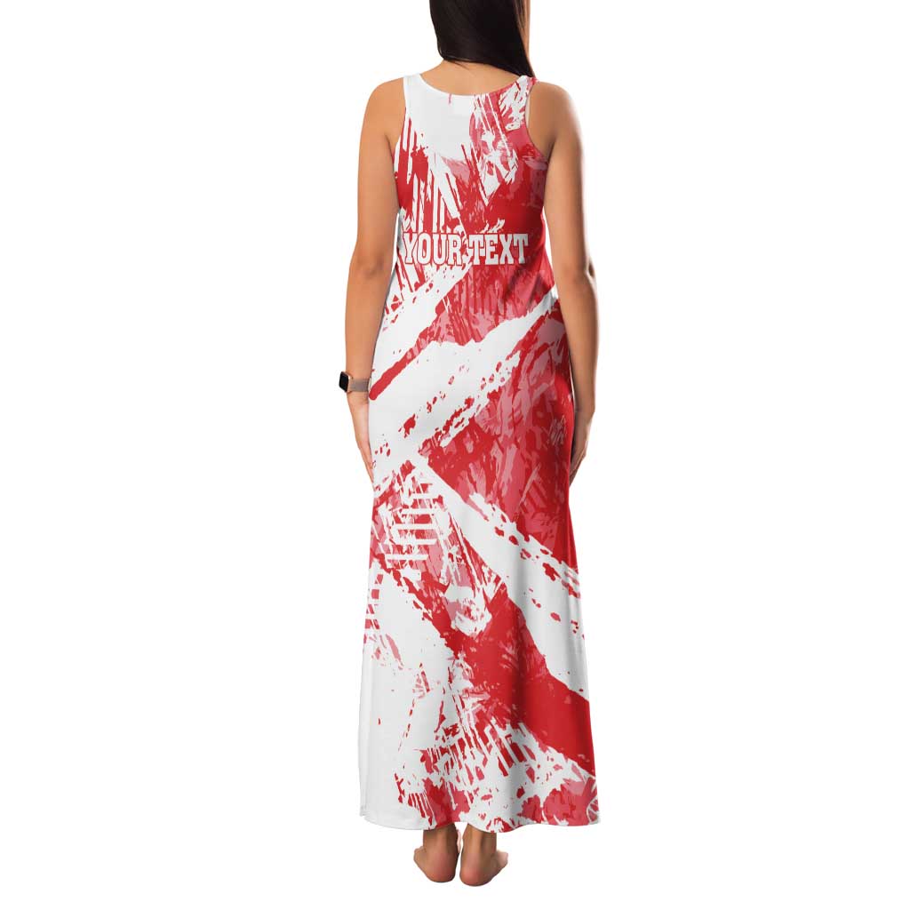 Personalised Turkey Family Matching Tank Maxi Dress and Hawaiian Shirt Turkiye Map Unique Grunge - Wonder Print Shop