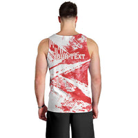 Personalised Turkey Men Tank Top Turkiye Map Unique Grunge - Wonder Print Shop