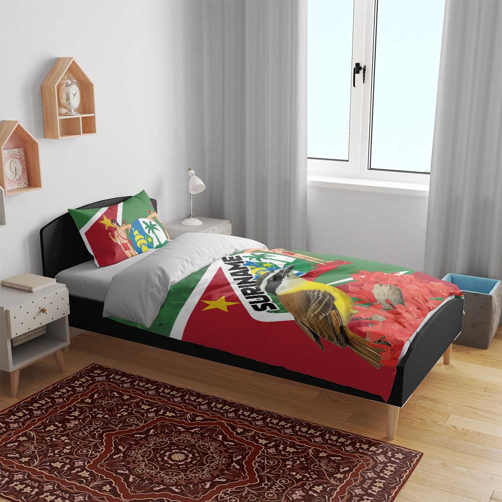 Suriname Bedding Set Gerechtigheid Vroomheid Vertrouwen - Wonder Print Shop
