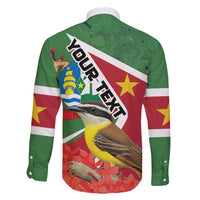 Personalized Suriname Family Matching Puletasi and Hawaiian Shirt Gerechtigheid Vroomheid Vertrouwen - Wonder Print Shop