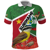 Personalized Suriname Polo Shirt Gerechtigheid Vroomheid Vertrouwen - Wonder Print Shop
