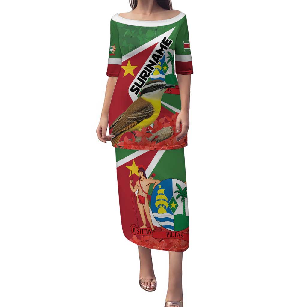 Personalized Suriname Puletasi Gerechtigheid Vroomheid Vertrouwen - Wonder Print Shop