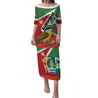 Personalized Suriname Puletasi Gerechtigheid Vroomheid Vertrouwen - Wonder Print Shop