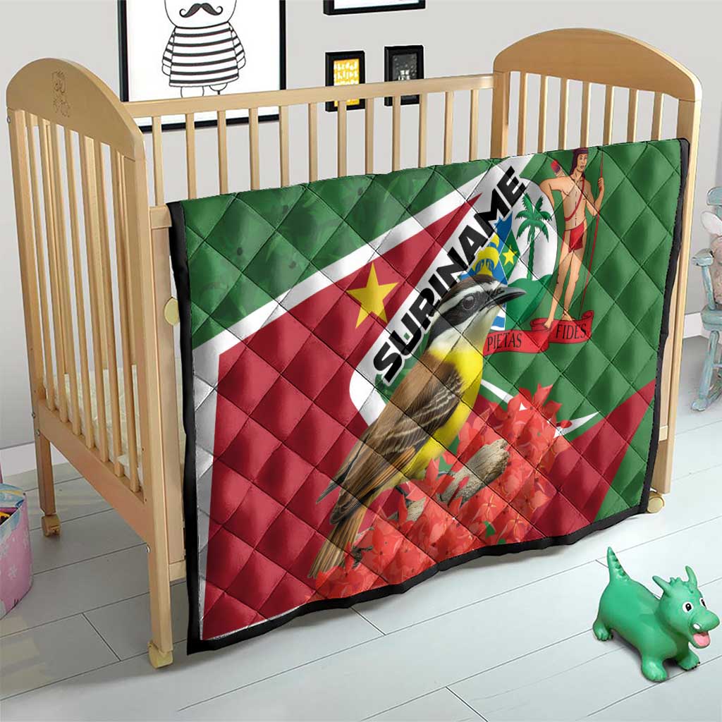 Suriname Quilt Gerechtigheid Vroomheid Vertrouwen - Wonder Print Shop