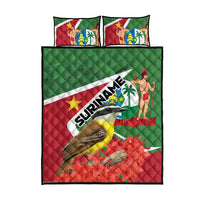 Suriname Quilt Bed Set Gerechtigheid Vroomheid Vertrouwen - Wonder Print Shop