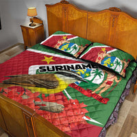 Suriname Quilt Bed Set Gerechtigheid Vroomheid Vertrouwen - Wonder Print Shop