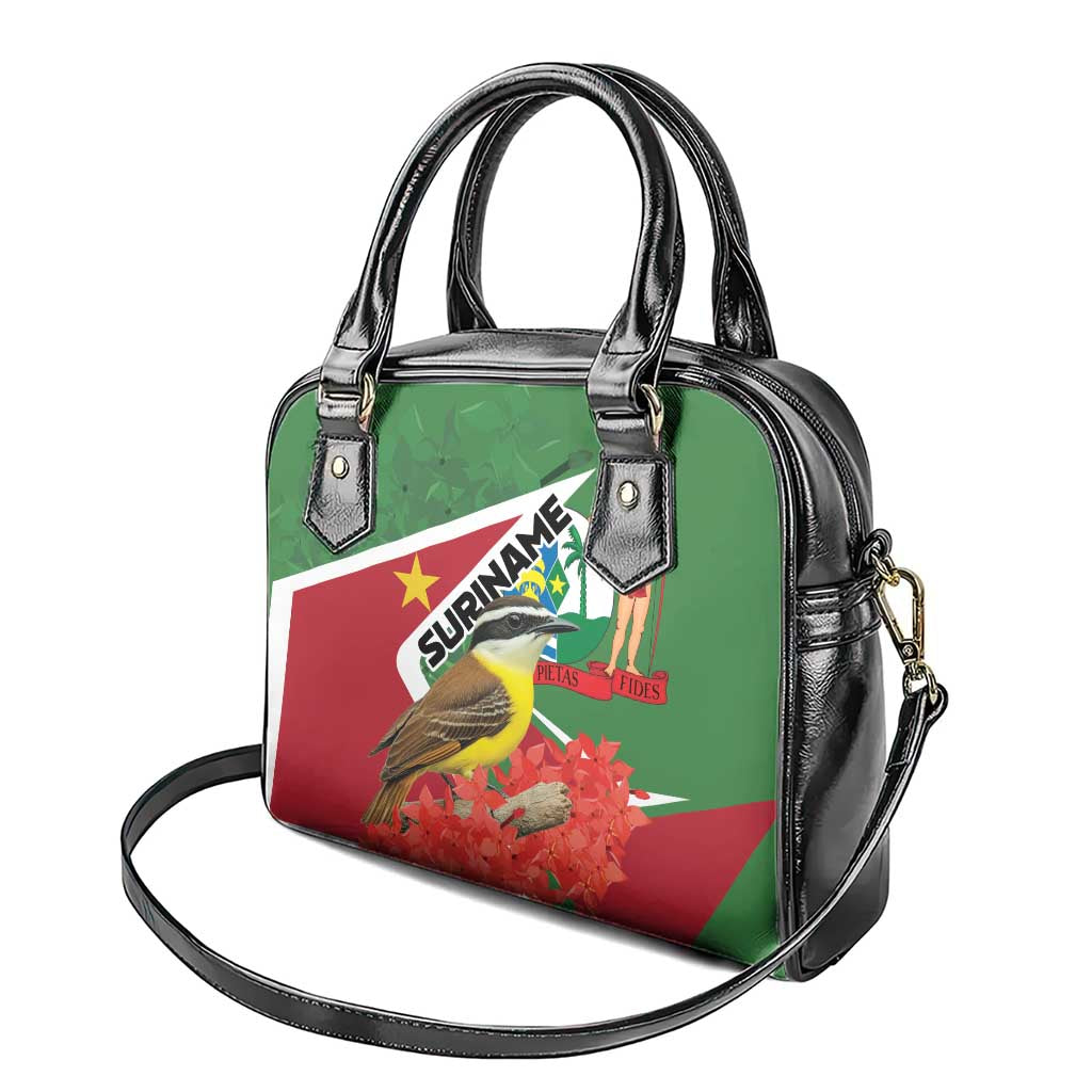 Suriname Shoulder Handbag Gerechtigheid Vroomheid Vertrouwen