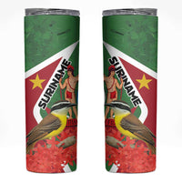 Personalized Suriname Skinny Tumbler Gerechtigheid Vroomheid Vertrouwen - Wonder Print Shop
