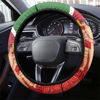 Suriname Steering Wheel Cover Gerechtigheid Vroomheid Vertrouwen - Wonder Print Shop