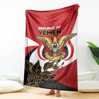 Republic of Yemen Blanket Yamaniyyatu Coat of Arms